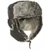 Зимова шапка вушанка Mil-Tec-чорна 12104602