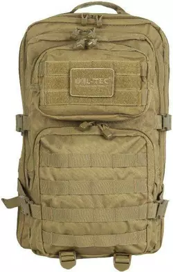Тактичний рюкзак Mil-Tec Assault 36л. Coyote (Койот) 14002205