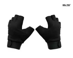 Рукавички тактичні MIL-TEC Army Fingerless Gloves Black 12538502 розмір M