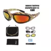 Стрілецькі тактичні окуляри з поляризацією Daisy c5 Хакі + 4 комплекти лінз Захисні