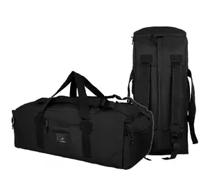 Сумка-рюкзак армійський Mil-tec 13845002 Combat Duffle Bag 75 L black