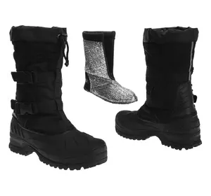 Черевики тактичні зимові Mil-Tec Snow Boots Arctic Чорні 12876000