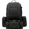 Тактичний похідний рюкзак на 56 л D3-GGL-404 Чорний