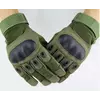 Універсальні повнопалі рукавички із захистом кісточок олива 8001-XL