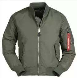 Тактична куртка Mil-Tec бомбер  MA1 Summer Olive 10401501 S