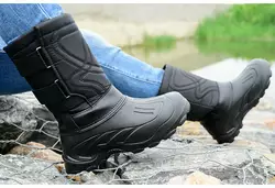 Тактичні зимові чоботи водонепроникні Чорні SnowBoots2-45