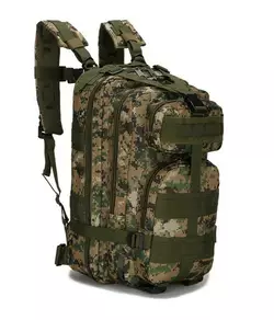 Тактичний похідний рюкзак на 25 л D3-GGL-107 Темний піксель