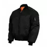 Тактична куртка Mil-tec MA1 Flight Jacket (Bomber) Black 10402002-XL