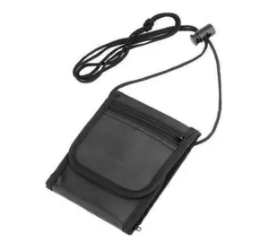 Сумка-гаманець-портмоне нагрудна чорна MIL-TEC 15820002