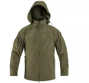 Тактична куртка Mil-Tec SOFTSHELL JACKET SCU OLIVE 10864012 - 2XL