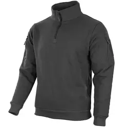 Кофта тактична Mil-Tec Tactical Sweatshirt Толстовка Tactical Black 11472502