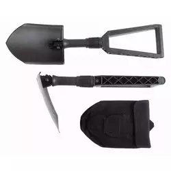 Складна саперна лопата армійська Mil-Tec Black 15522100