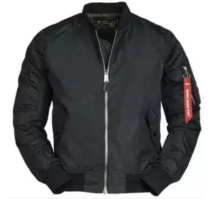 Тактична куртка Mil-Tec бомбер MA1 Summer black 10401502 S