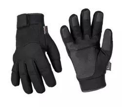 Рукавички армійські зимові тактичні з мембраною Mil-tec 12520802 Чорні Army Gloves Winter Thinsulate-2XL