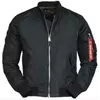 Тактична куртка Mil-Tec бомбер MA1 Summer black 10401502 2XL