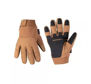 Рукавички армійські зимові тактичні з мембраною Mil-tec 12520819 Койот Army Gloves Winter Thinsulate