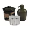 Армійська фляга з підстаканником та чохлом Mil-tec CCE -14506024