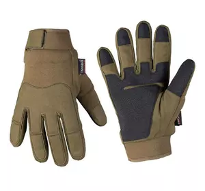 Рукавички армійські зимові тактичні з мембраною Mil-tec 12520801 Олива Army Gloves Winter Thinsulate