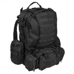 Тактичний Рюкзак Mil-Tec Defense Pack Asessembly 36л 32 x 24 x 52 см Black 14045002