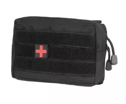 Аптечка Mil-Tec набір першої допомоги 25 елементів First Aid Set black (16025302)