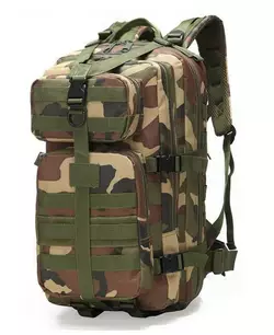 Тактичний похідний рюкзак на 35 л D3-GGL-203 Камуфляж