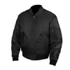 Тактична куртка бомбер Mil-Tec бомбер чорний розмір XL 10404502