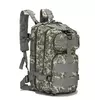 Тактичний похідний рюкзак на 25 л D3-GGL-106 Сірий піксель
