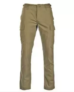 Армійські штани Mil-Tec Teesar RipStop BDU Slim Fit Хакі 11853104