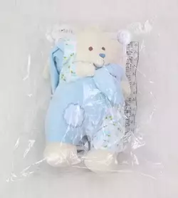 Мила плюшева дитяча-підвіска Ведмідь Блакитний