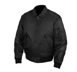 Тактична куртка бомбер Mil-Tec Us Basic Cwu Flight Jacket Чорний M 10404502