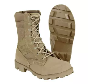 Черевики армійські  Mil-Tec speed desert boots зі вставками Хакі 12823000