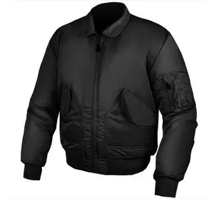 Тактична куртка бомбер Mil-Tec Us Basic Cwu Flight Jacket L чорна 10404502